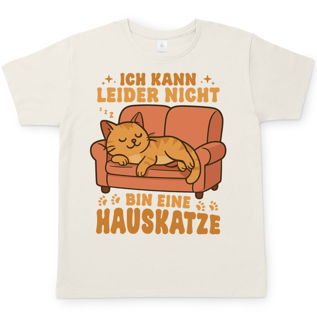 Herren T-Shirt Dicke Katze - Alles OK!