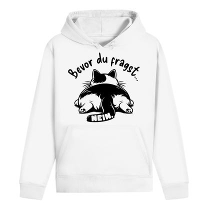 ST/ST Drummer Hoodie - Genervte Katze – Bevor du fragst... Nein!
