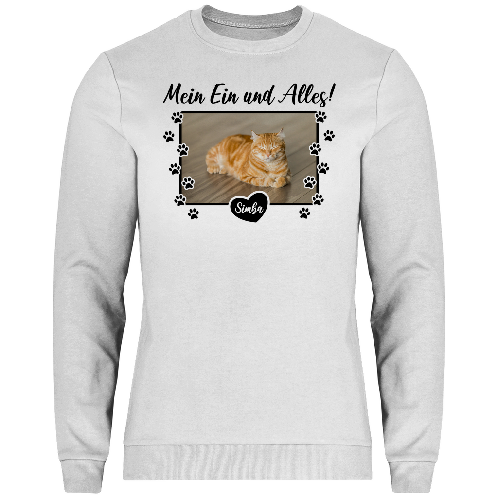 Herren Sweatshirt Personalisiert - Mein Ein und Alles!
