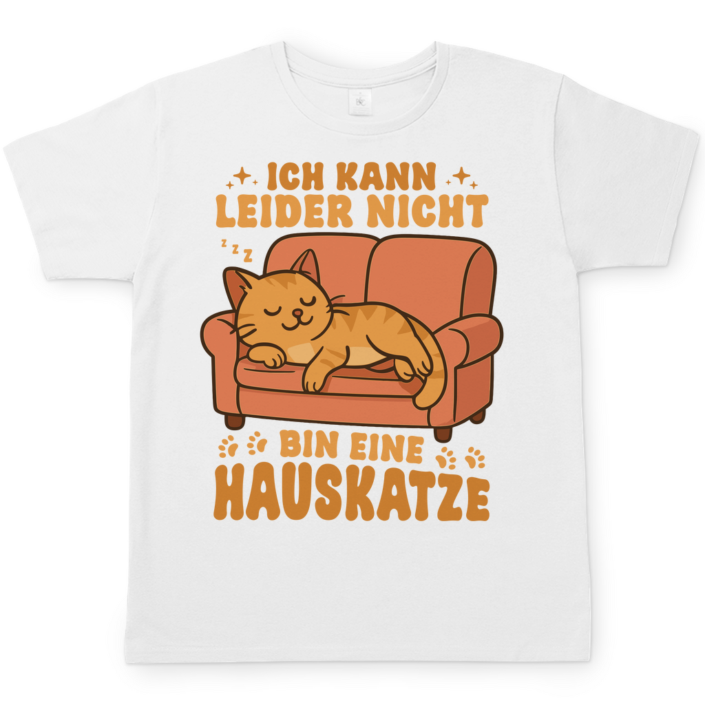 Herren T-Shirt Dicke Katze - Alles OK!