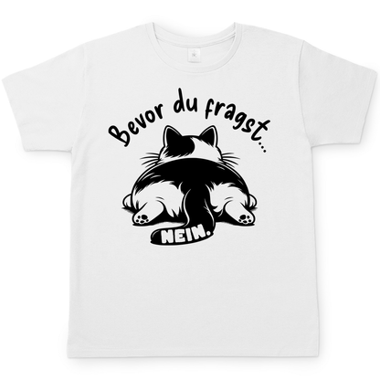 Herren T-Shirt Dicke Katze - Alles OK!