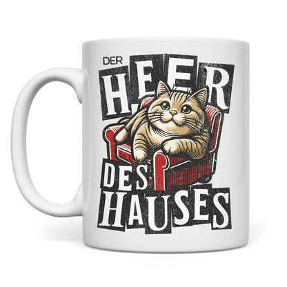 Tasse Der Heer des Hauses - Katze auf Sofa