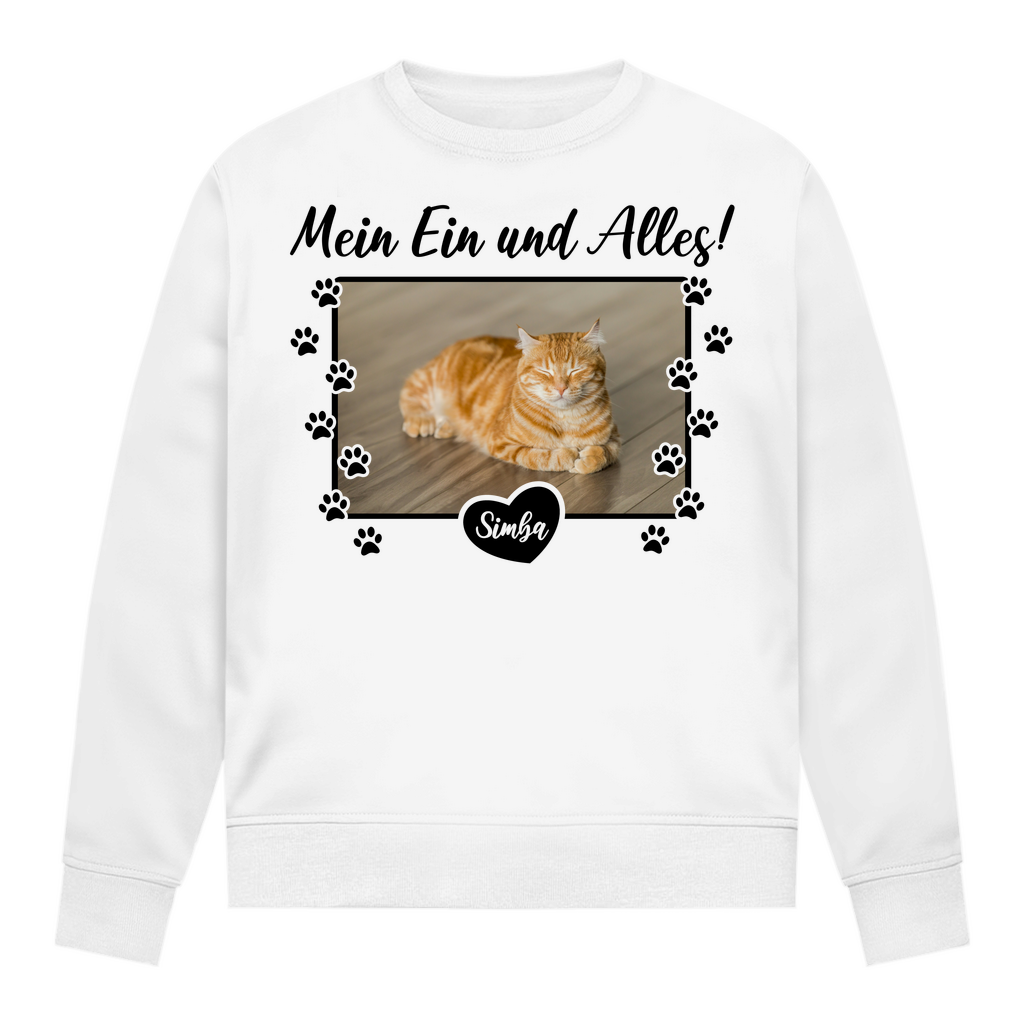 Damen Sweatshirt Personalisiert - Mein Ein und Alles!