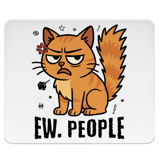 Mousepad Dicke Katze - Alles OK!
