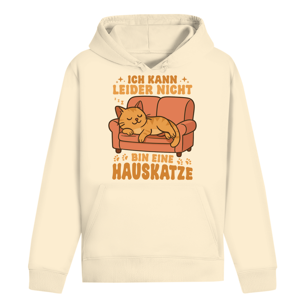 ST/ST Drummer Hoodie - Hauskatze Sofa – „Ich kann leider nicht, bin eine Hauskatze“