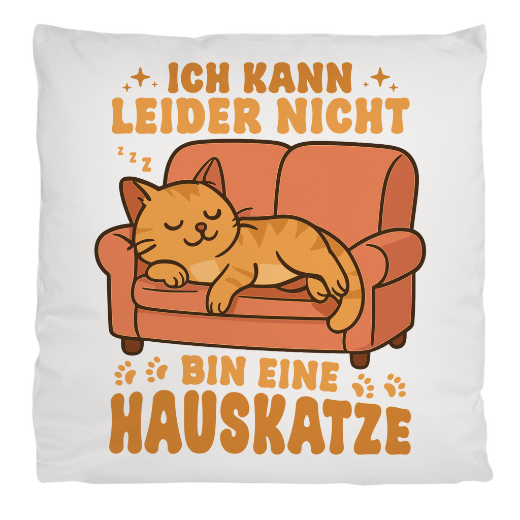 Kopfkissen flauschig Dicke Katze - Alles OK!