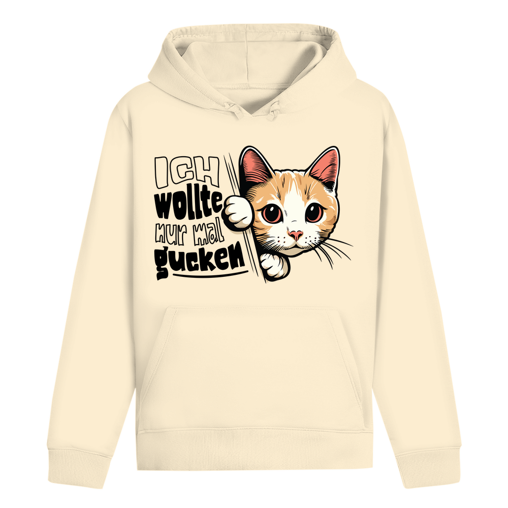 ST/ST Drummer Hoodie Ich wollte nur mal gucken - Hinterhältig Katze
