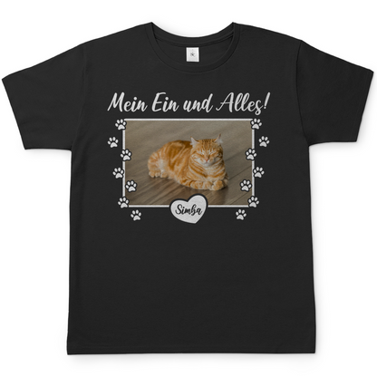 Herren T-Shirt Personalisiert - Mein Ein und Alles!