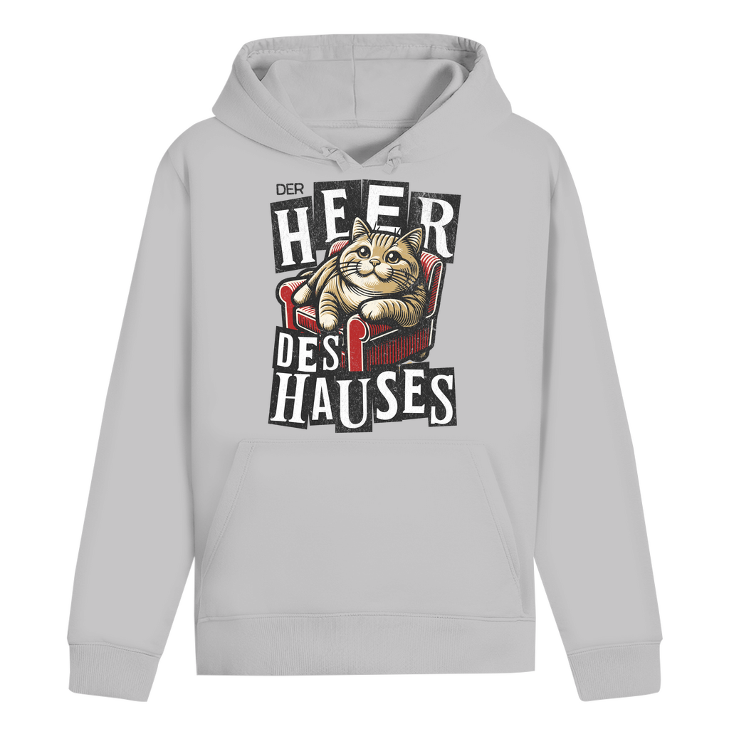 ST/ST Drummer Hoodie Der Heer des Hauses - Katze auf Sofa