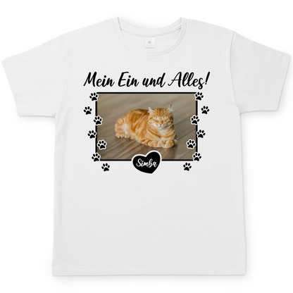 Herren T-Shirt Personalisiert - Mein Ein und Alles!