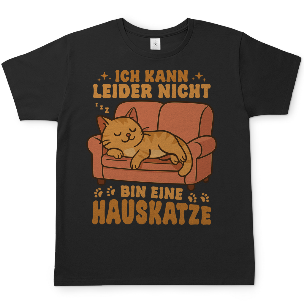 Herren T-Shirt Dicke Katze - Alles OK!