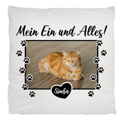 Kopfkissen flauschig Personalisiert - Mein Ein und Alles!