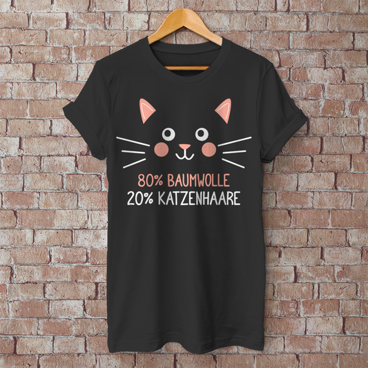 Herren T-Shirt Dicke Katze - Alles OK!