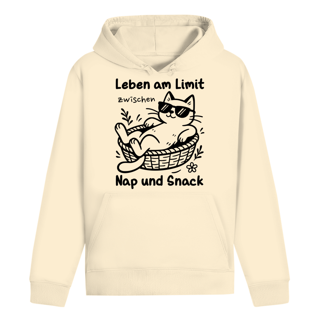 ST/ST Drummer Hoodie Leben am Limit zwischen Nap und Snack