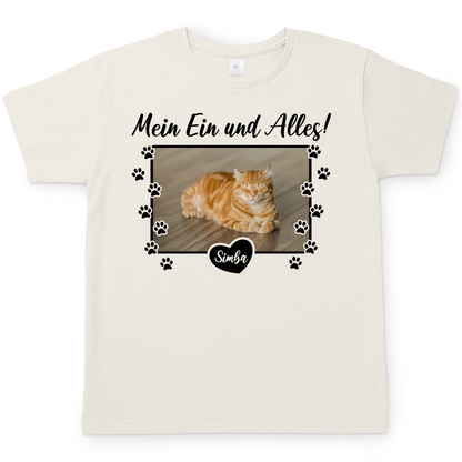 Herren T-Shirt Personalisiert - Mein Ein und Alles!