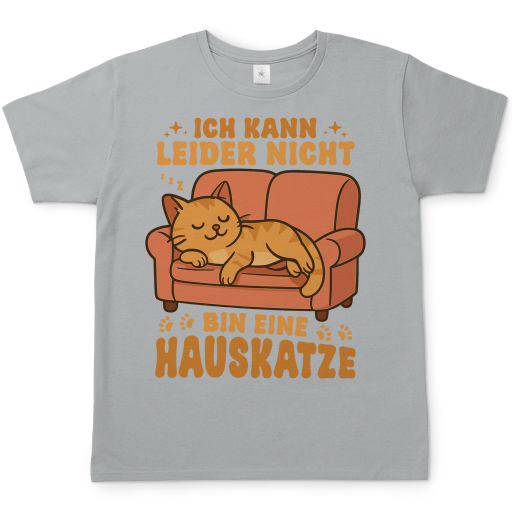 Herren T-Shirt Dicke Katze - Alles OK!