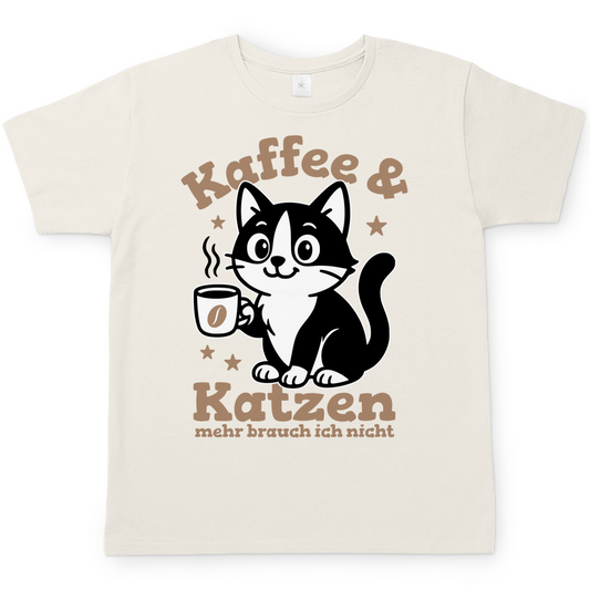 Herren T-Shirt Dicke Katze - Alles OK!