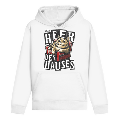 ST/ST Drummer Hoodie Der Heer des Hauses - Katze auf Sofa