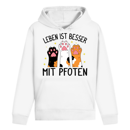 ST/ST Drummer Hoodie Leben ist besser mit Pfoten