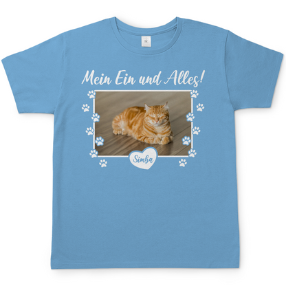 Herren T-Shirt Personalisiert - Mein Ein und Alles!