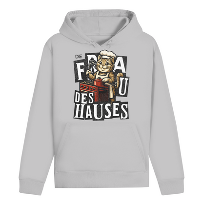 ST/ST Drummer Hoodie Die Frau des Hauses - Katze am Kochen