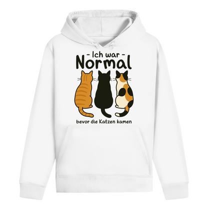 ST/ST Drummer Hoodie Ich war Normal, bevor die Katzen kamen