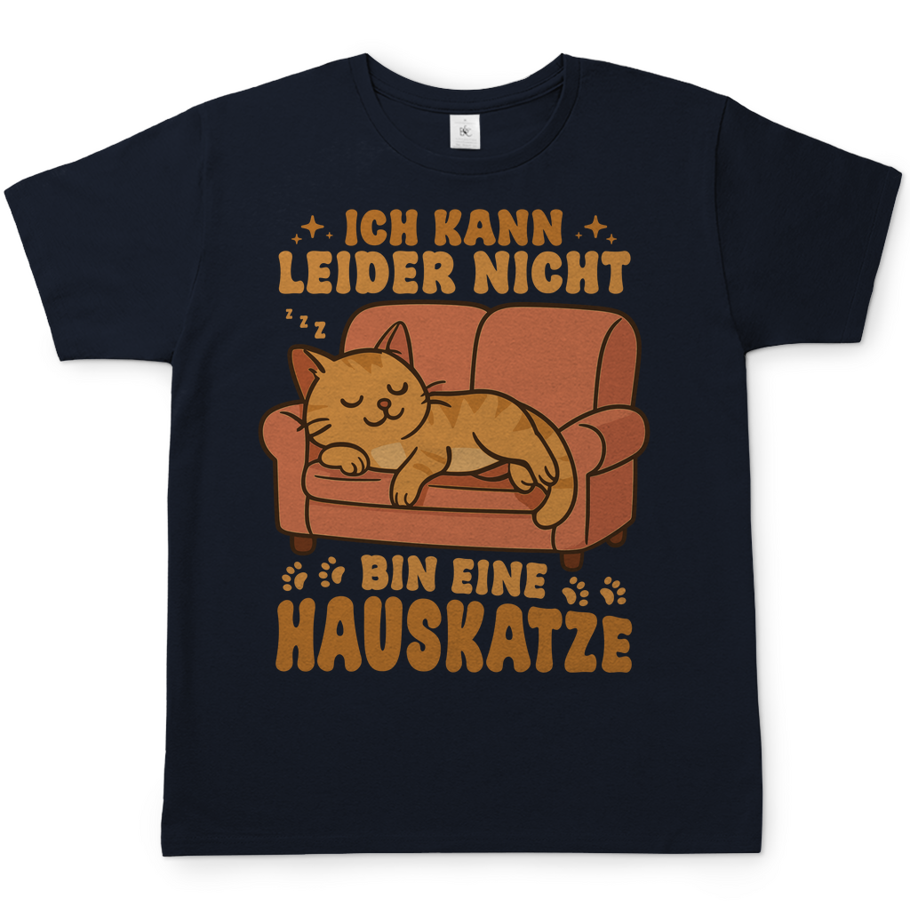 Herren T-Shirt Dicke Katze - Alles OK!
