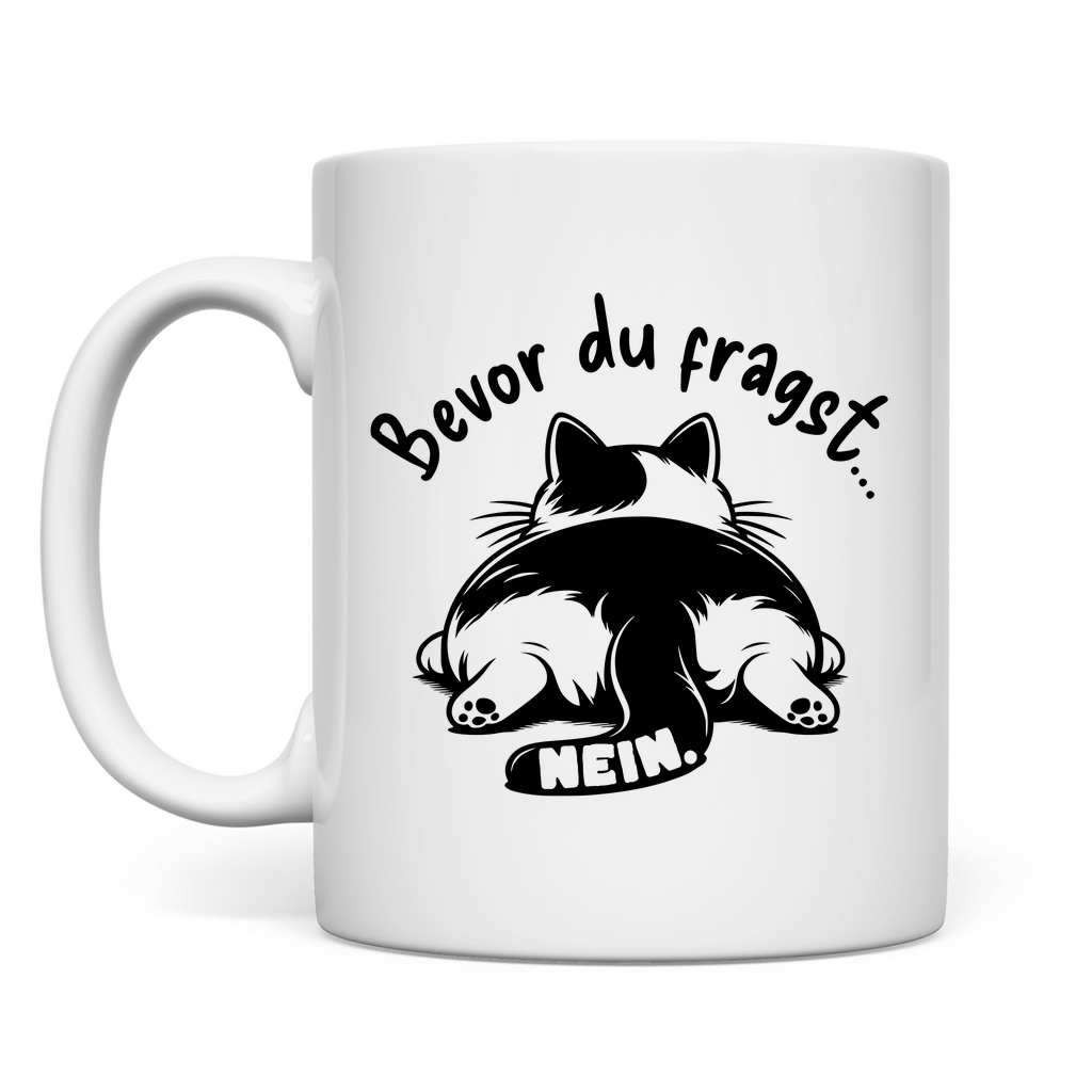 Tasse Dicke Katze - Alles OK!