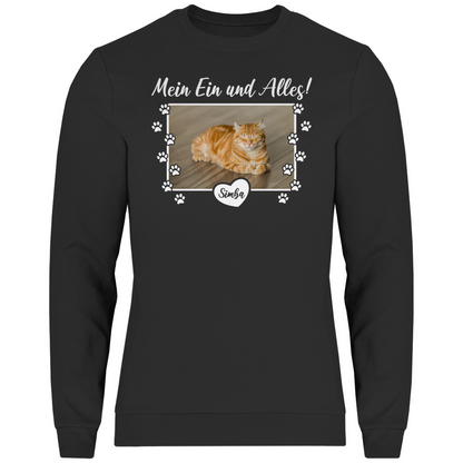 Herren Sweatshirt Personalisiert - Mein Ein und Alles!