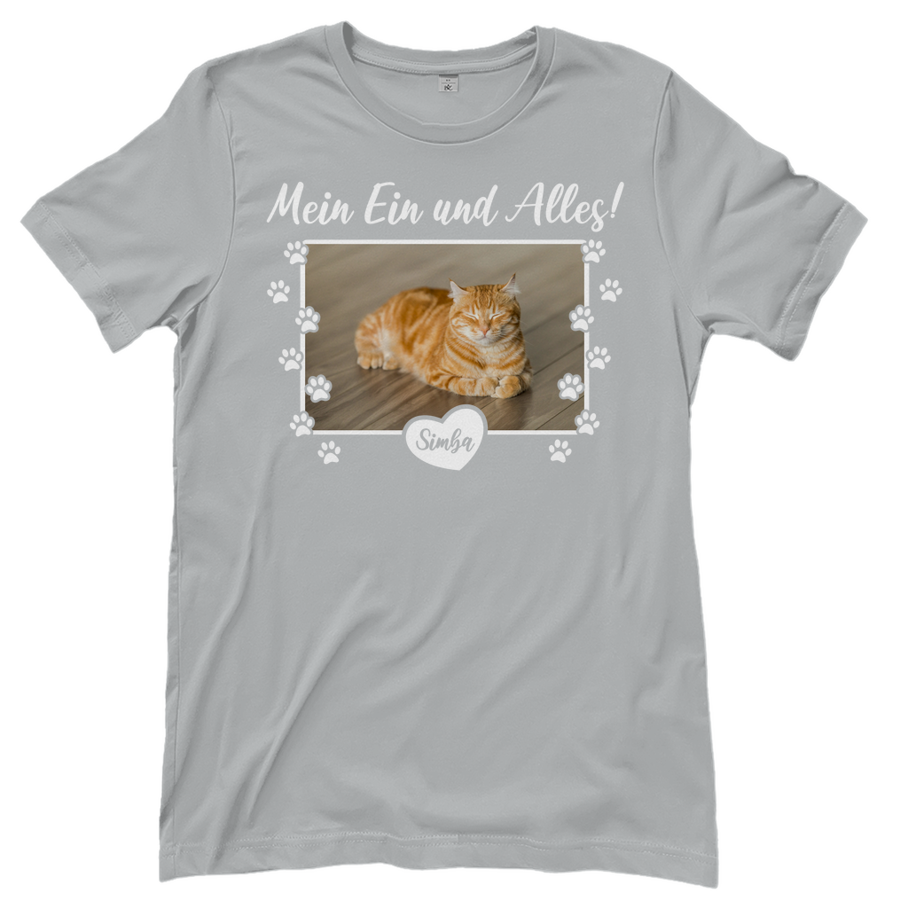 Damen T-Shirt Personalisiert - Mein Ein und Alles!