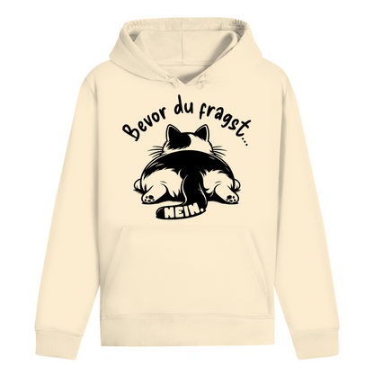 ST/ST Drummer Hoodie - Genervte Katze – Bevor du fragst... Nein!