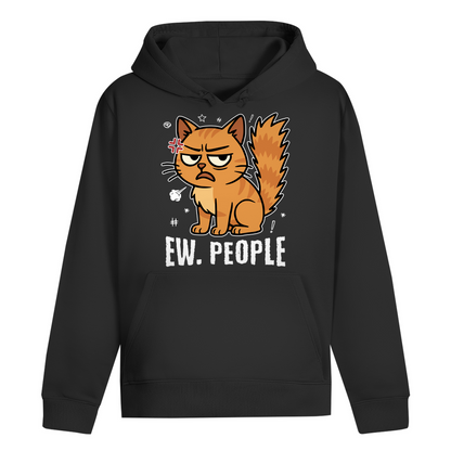 ST/ST Drummer Hoodie - Ew. People Cat – Lustiges Statement Katzenmotiv