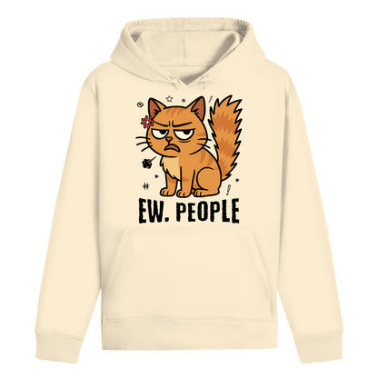 ST/ST Drummer Hoodie - Ew. People Cat – Lustiges Statement Katzenmotiv