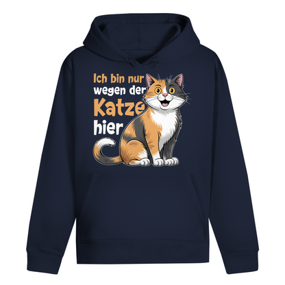 ST/ST Drummer Hoodie Ich bin nur wegen der Katze hier