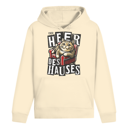 ST/ST Drummer Hoodie Der Heer des Hauses - Katze auf Sofa