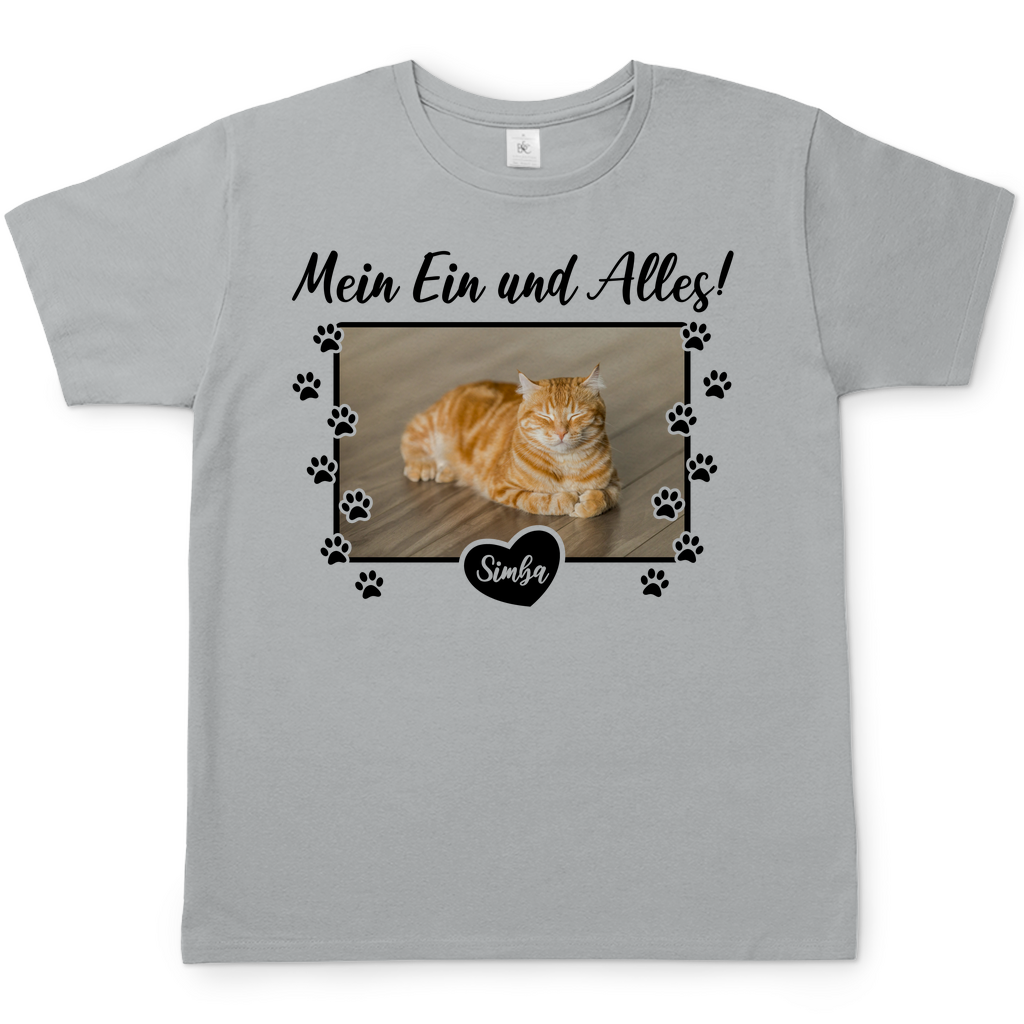 Herren T-Shirt Personalisiert - Mein Ein und Alles!
