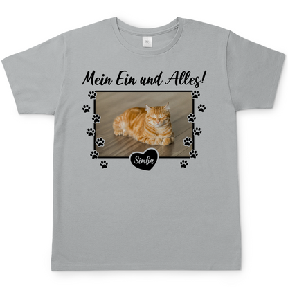 Herren T-Shirt Personalisiert - Mein Ein und Alles!