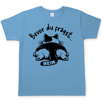 Herren T-Shirt Dicke Katze - Alles OK!