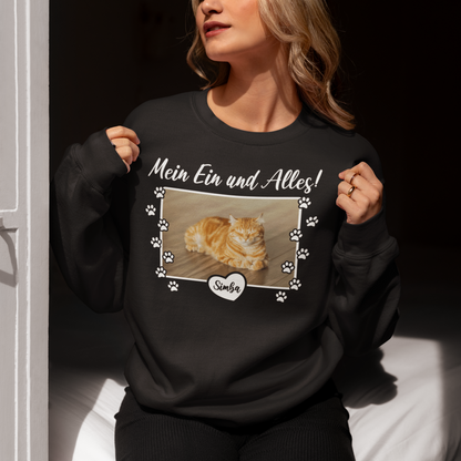 Damen Sweatshirt Personalisiert - Mein Ein und Alles!