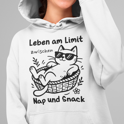 ST/ST Drummer Hoodie Leben am Limit zwischen Nap und Snack