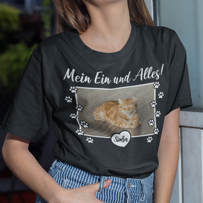 Damen T-Shirt Personalisiert - Mein Ein und Alles!